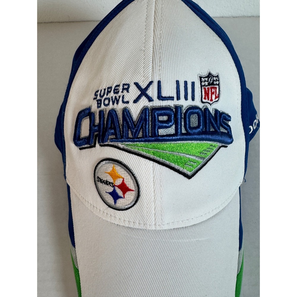 Pittsburgh Steelers Super Bowl XLIII Champions Reebok NFL Hat Cap One Size